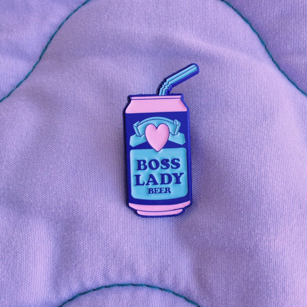 Boss Lady Beer Pin